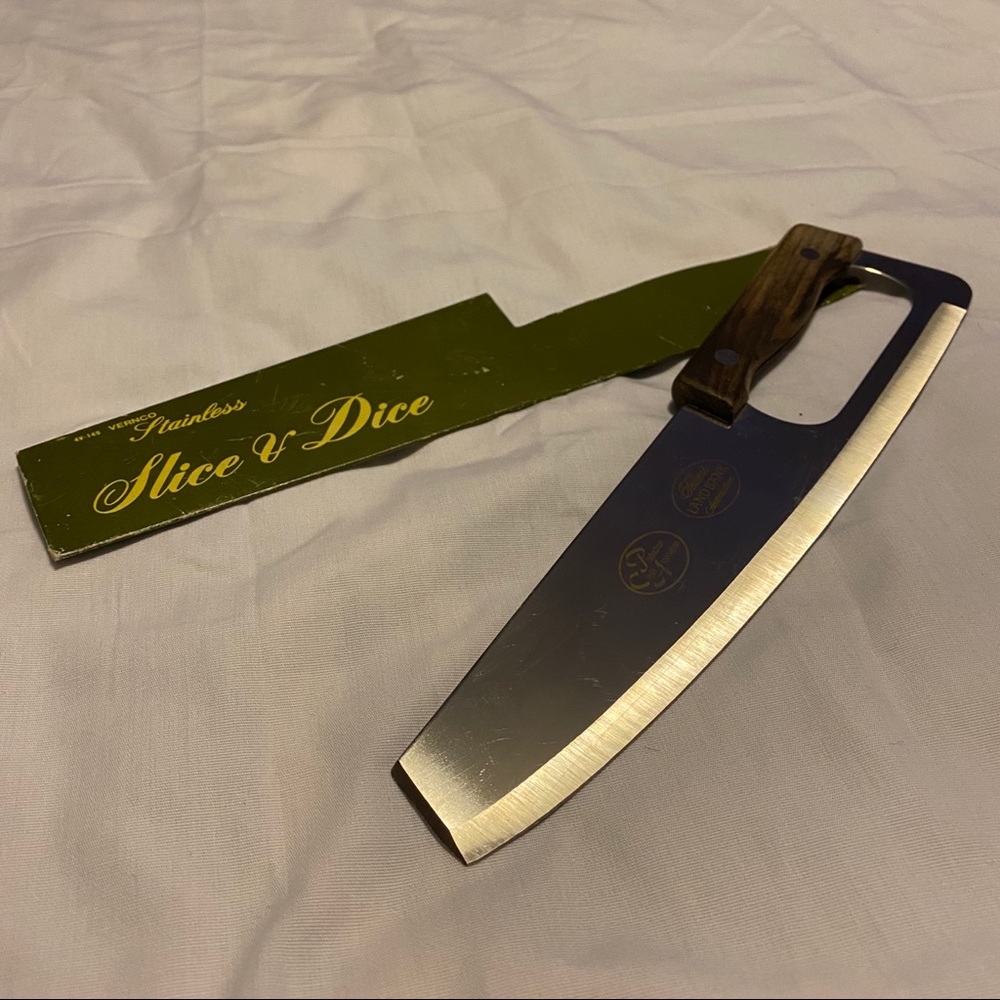 Vernco stainless Slice and Dice Kitchen Knife